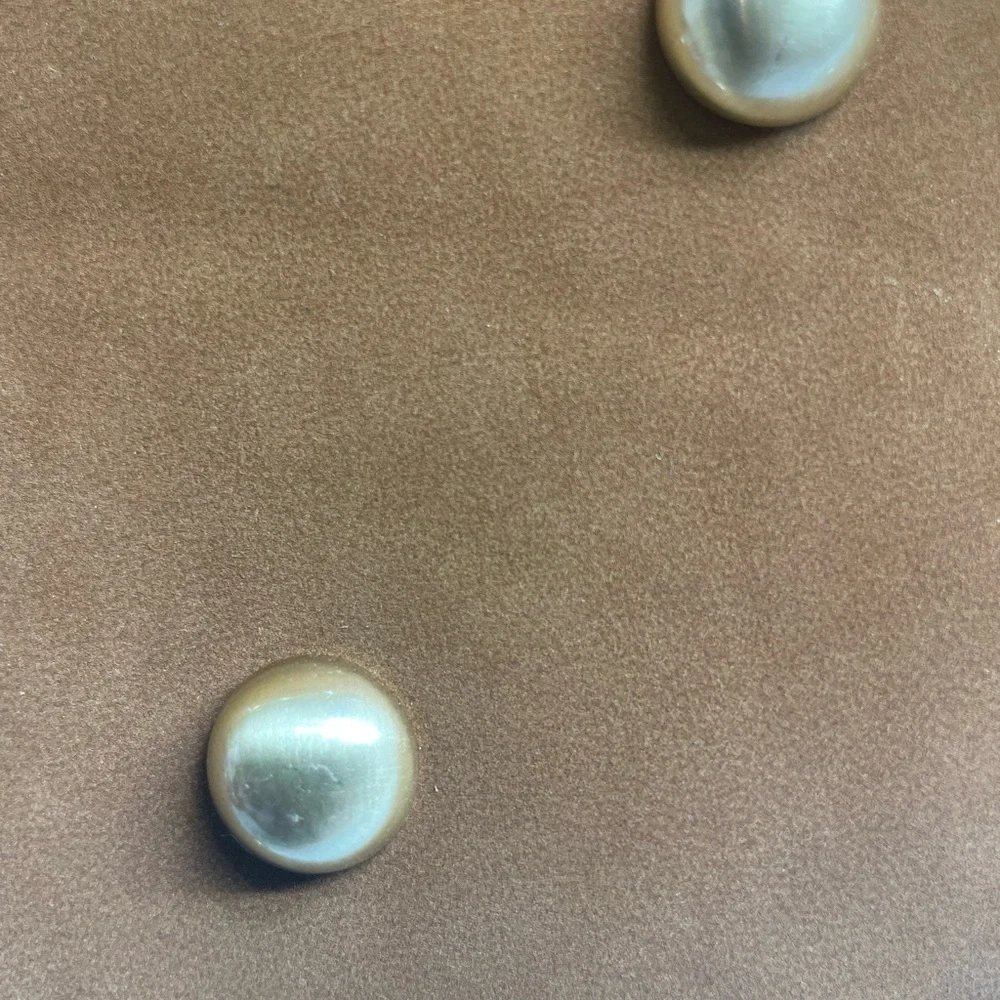 NWT INC International Concepts Tan Studded Clutch - Picture 9 of 9